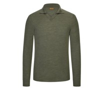 Leichter Pullover mit Polokragen