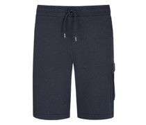 Sweatshorts mit Cargotasche am linken Bein