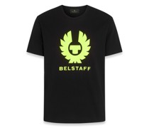 T-Shirt aus Baumwolle mit Phönix-Print
