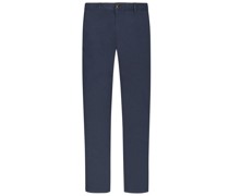 Chino mit T400®-Stretchanteil, Slim Fit  Marine