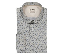 Fil Noir Hemd mit floralem Print, Shaped Fit