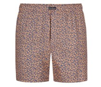 Leichte Boxershorts mit floralem Allover-Print