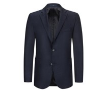 Blazer aus Schurwolle mit Seidenanteil, Comfort Fit