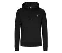 Hoodie aus einem Baumwollgemisch mit Logo-Aufnäher