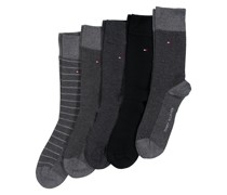 Tommy Hilfiger 5er Pack Socken mit verschiedenen Motiven