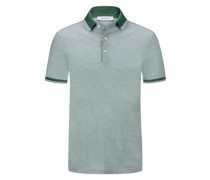 Gran Sasso Poloshirt in Piqué-Qualität mit Kontraststreifen