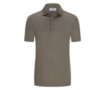 Softes Poloshirt aus merzerisierter Baumwolle