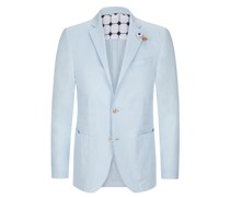 Teilgefüttertes Sakko mit Stretchanteil, Slim Fit