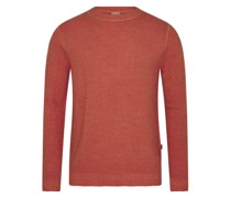 MOS MOSH Gallery Leichter Pullover Laporte mit garngefärbtem Rundhals