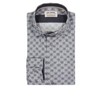 Fil Noir Hemd mit floralem Print, Shaped Fit