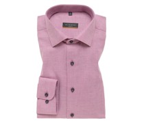 Hemd aus Baumwolle mit filigranem Muster, Slim Fit