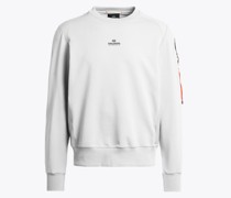 Parajumpers Sweatshirt mit Label-Patch und Stretchanteil