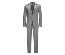 Zegna Anzug aus Wolle mit Glencheck-Muster