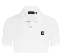 Belstaff Stretch-Poloshirt in Piqué-Qualität mit Logo-Aufnäher