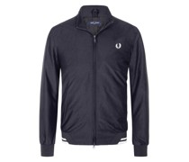 Fred Perry Klassischer Blouson mit Zip und Logo-Stickerei