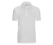 Softes Poloshirt aus merzerisierter Baumwolle