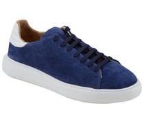 Sneaker aus Veloursleder  Marine