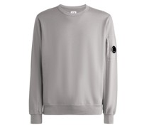 C.P. Company Softes Sweatshirt mit Label-Patch am Arm