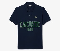 Lacoste Poloshirt aus Baumwolle mit Logo-Stickerei, Classic Fit