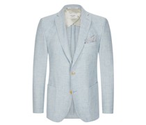 Ungefüttertes Sakko Timbo mit Leinenanteil, Modern Fit