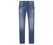 Replay Jeans Anbass im Washed-Look, Slim Fit