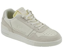 Perforierter Sneaker mit Veloursleder-Details