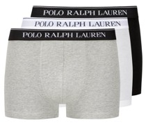 3er Pack Boxer-Trunk mit Stretchanteil und Label-Bund