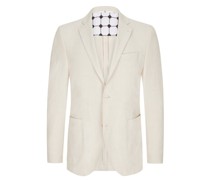 Teilgefüttertes Sakko Surello aus einem Leinengemisch, Slim Fit