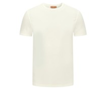 MOS MOSH Gallery Glattes T-Shirt aus Baumwolle