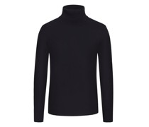 Rollkragenpullover aus Kaschmir  Marine