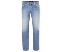 Replay Basic Jeans Anbass im Bleached-Look, Slim Fit