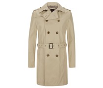 Trenchcoat aus einem Baumwollgemisch  Sand