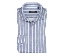 Luxury Line, Jerseyhemd aus Baumwolle mit Streifenmuster