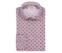 Fil Noir Hemd mit floralem Print, Shaped Fit