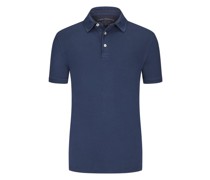 Leichtes Poloshirt mit Stretchanteil  Marine