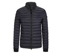 Daunenjacke mit Steppmuster  Marine