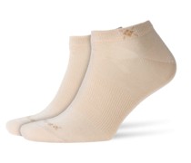 Burlington 2er Pack Sneaker-Socken in Feinripp-Qualität