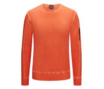 Sweatshirt mit Logo-Aufnäher und Ärmeltasche