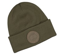 Canada Goose Mütze aus reiner Wolle mit Logo-Stickerei