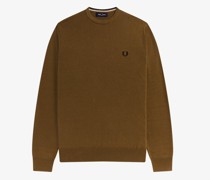 Pullover mit Logo-Stickerei