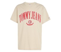 T-Shirt aus Baumwolle mit Front- und Backprint
