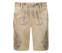 Lederhose Fürstried aus Hirschleder  Hell