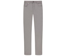 Leichte 5 Pocket-Hose mit Stretchanteil, Regular Fit