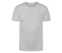 Gran Sasso Meliertes T-Shirt aus Baumwolle mit O-Neck