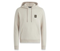 Belstaff Softer Hoodie mit Label-Aufnäher