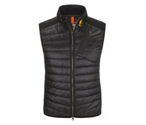 Steppweste Zavier mit Mesh-Elementen
