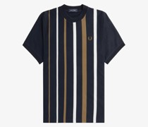 Fred Perry T-Shirt aus Baumwolle mit breitem Streifen