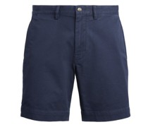 Bermudas mit Stretchanteil, Straight Fit Marine