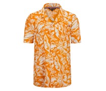 Tommy Hilfiger Ultraleichtes Kurzarmhemd mit floralem Print