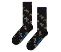 Happy Socks Socken mit Konsolen-Motiven